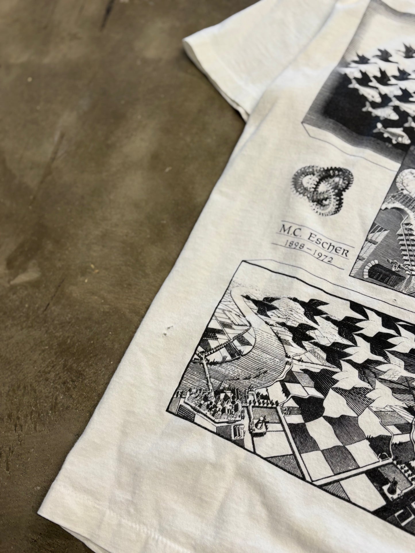 Vintage MC Escher shirt size large