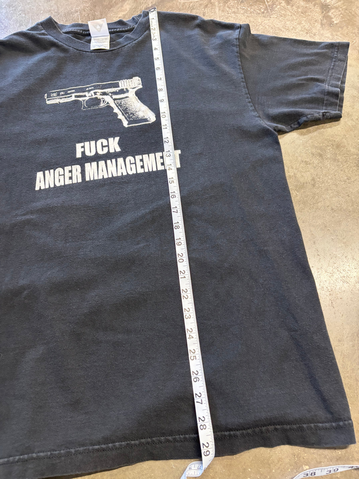 Vintage fuck anger management shirt size large