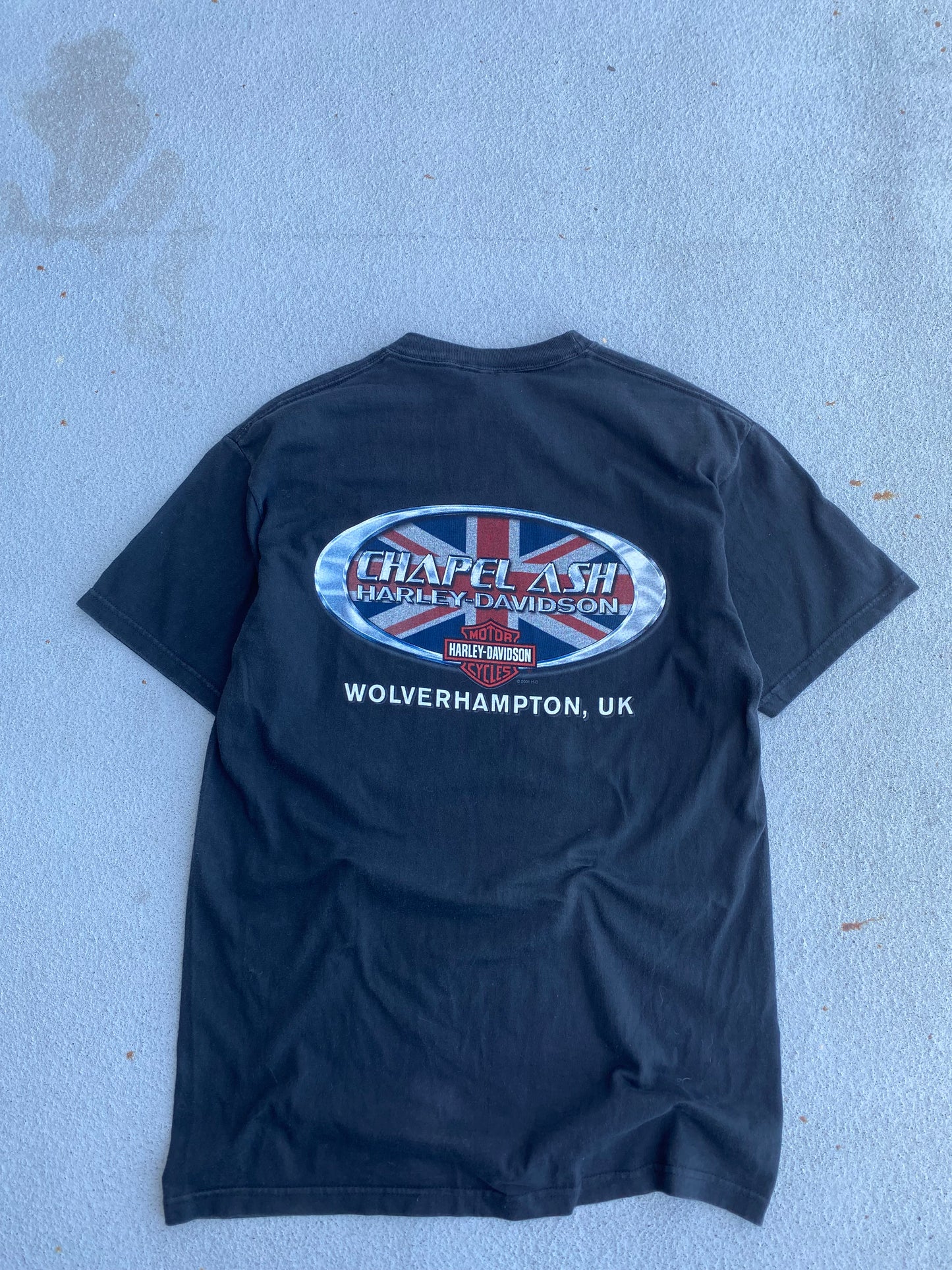 Vintage Harley Davidson Rising Flame shirt size medium