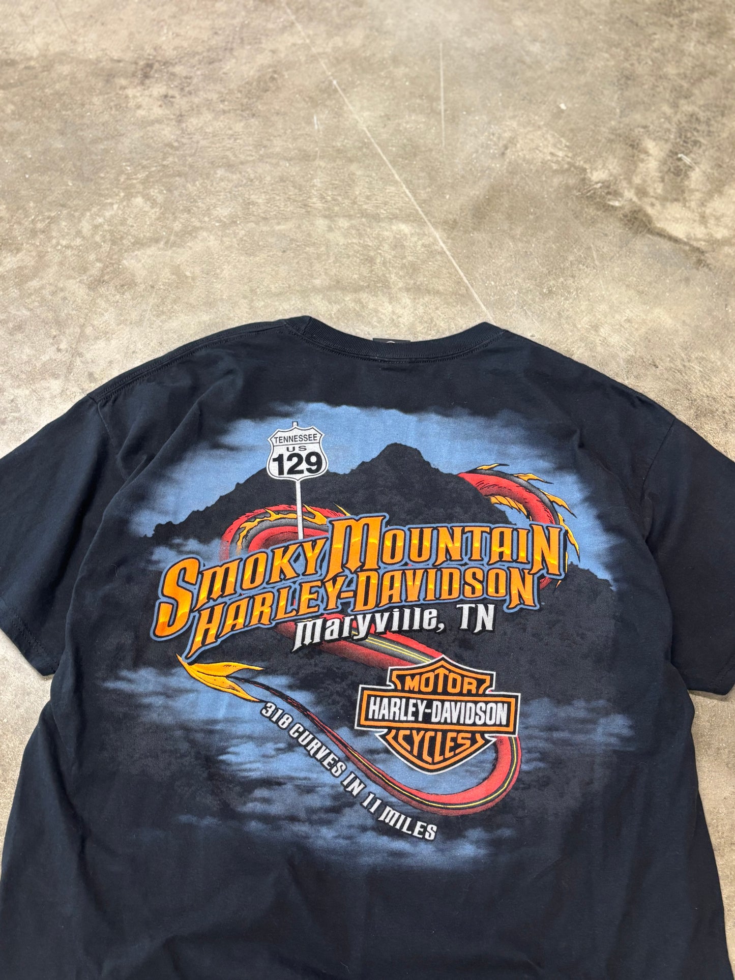 Harley Davidson Smokey Mountain shirt size xl