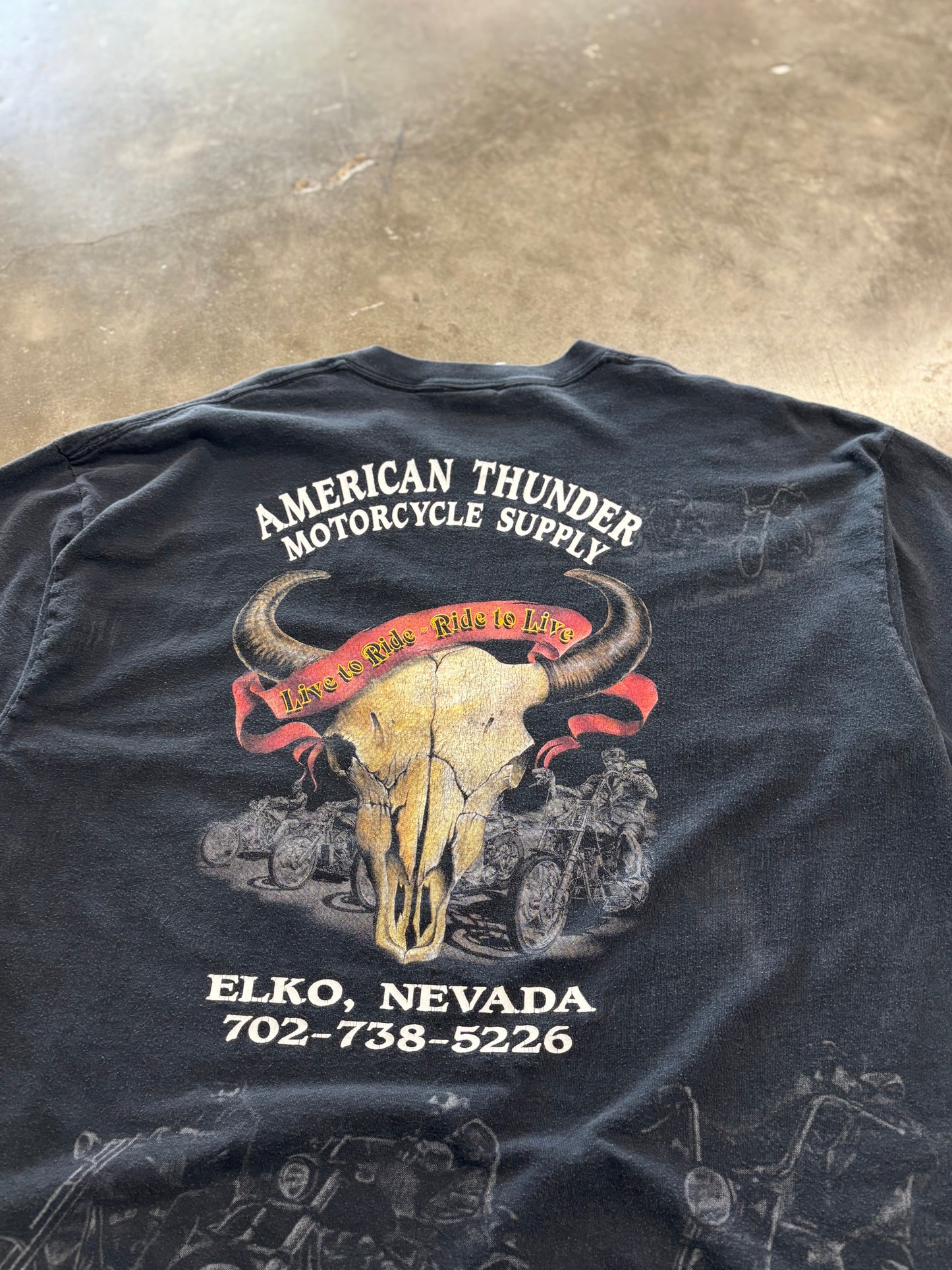Vintage Bike Week Skull shirt size xxl