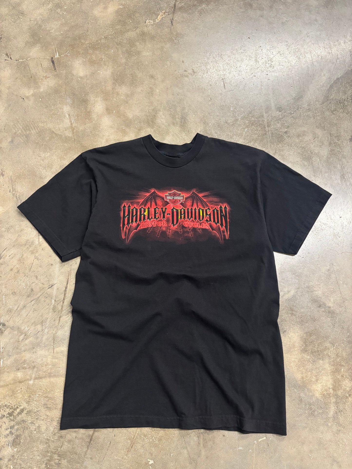 Vintage Harley Davidson Batwing web shirt size extra large