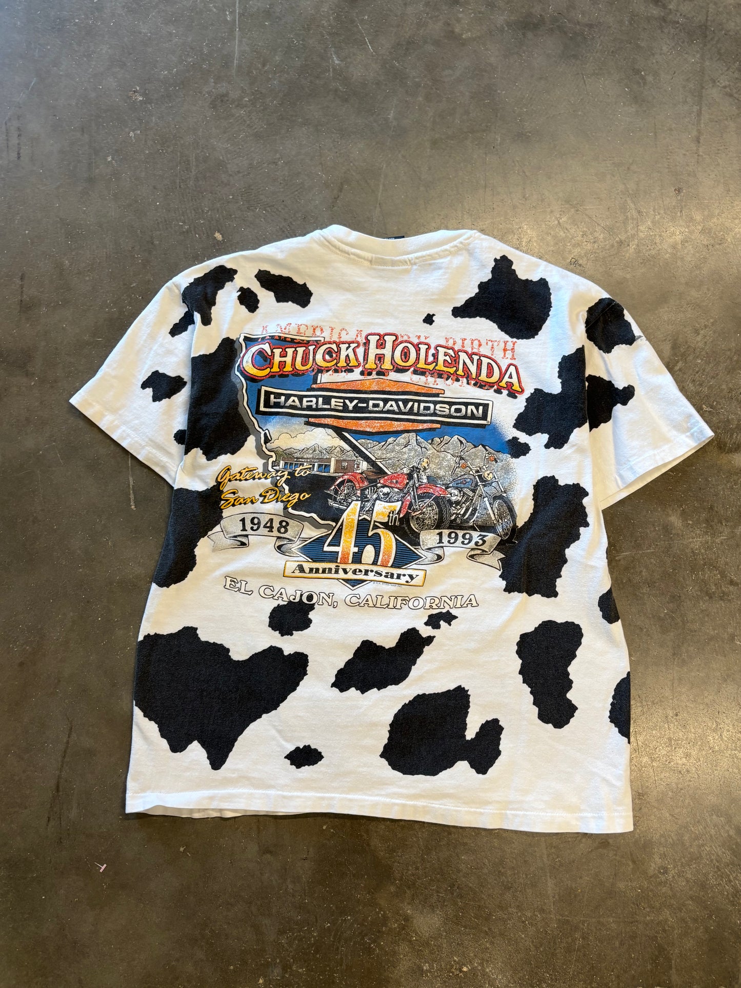 Vintage Harley Davidson Moowaukee shirt size large