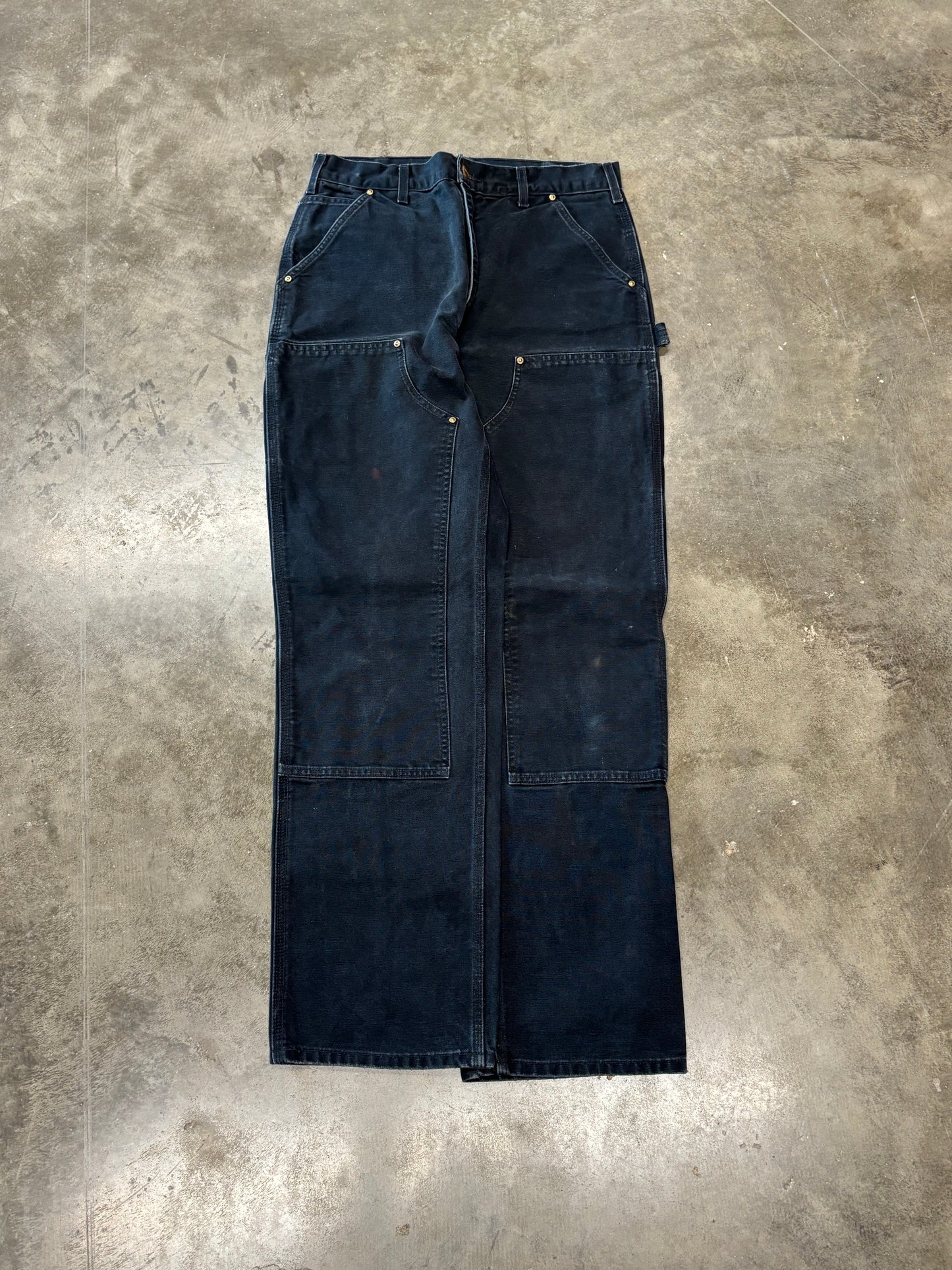 Black carhartt double knees