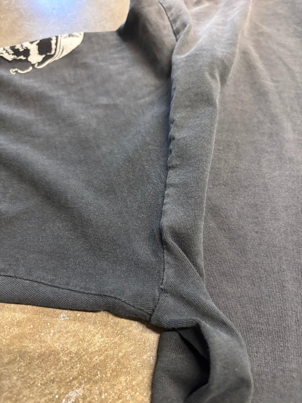 Vintage WCC skulls faded and thrashed long sleeve size extra large