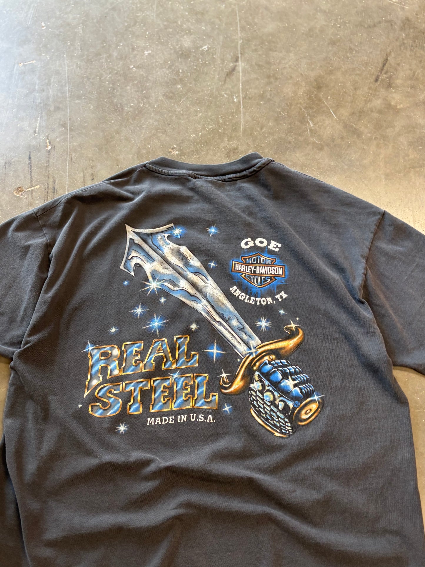 Vintage 90’s Real steel shirt size extra large