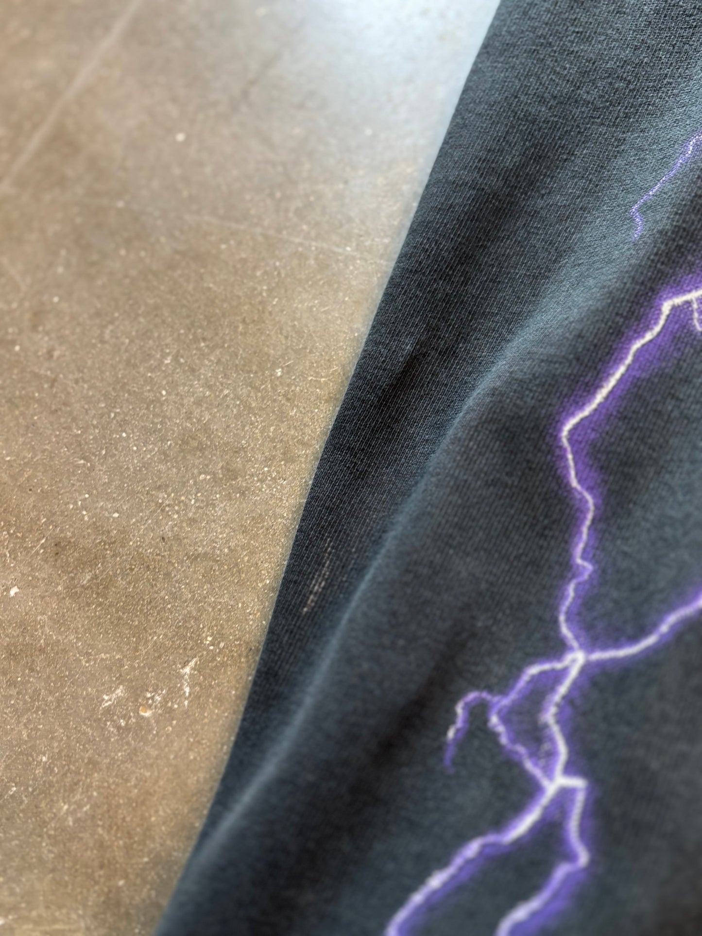 Vintage Harley Davidson Purple Lightning long sleeve size xxl