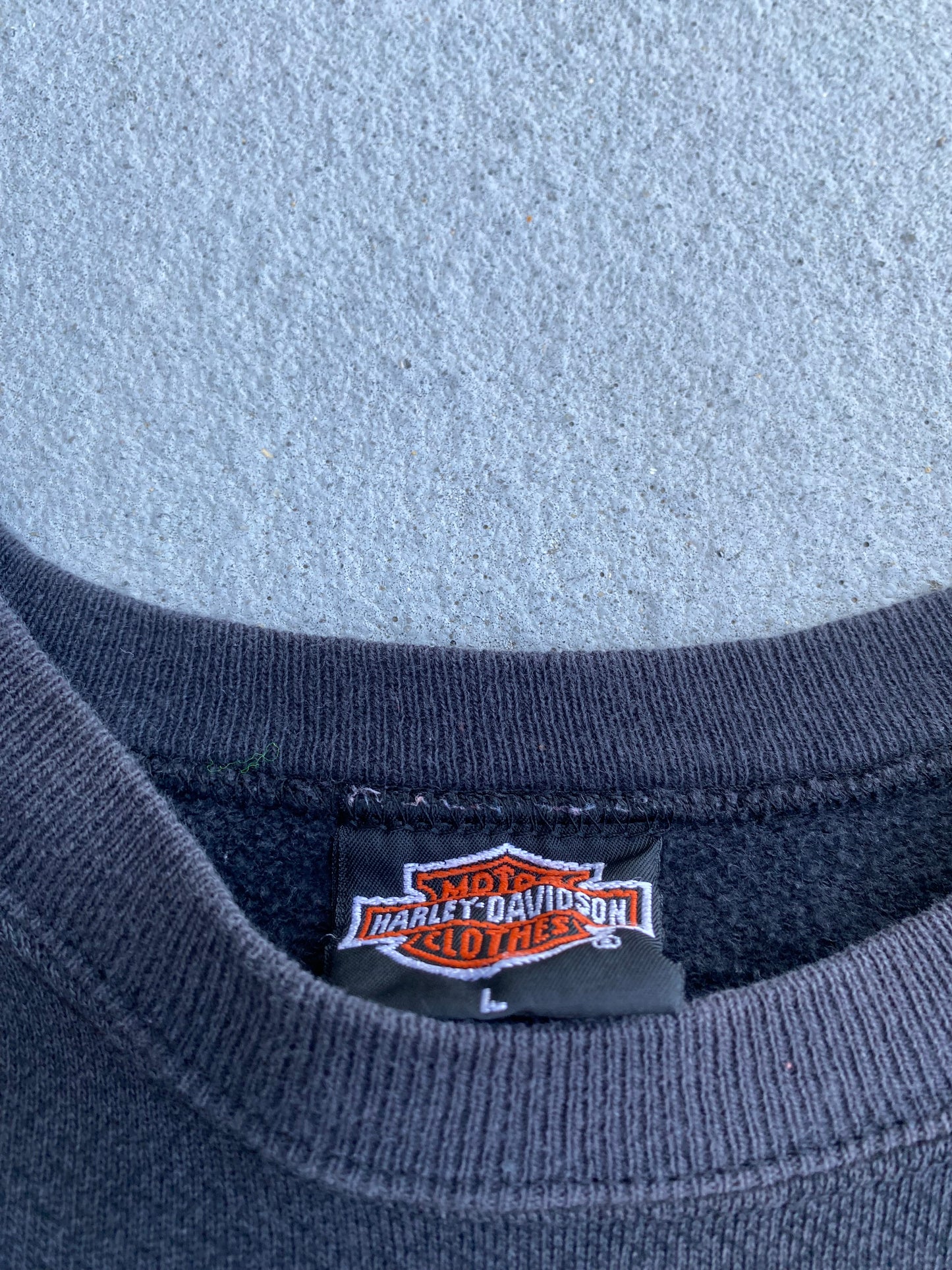 Vintage 80’s Harley Davidson Sweatshirt Size Large