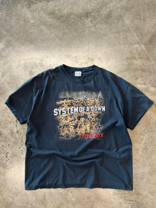 Vintage System Of A Down Toxicity shirt size XXL