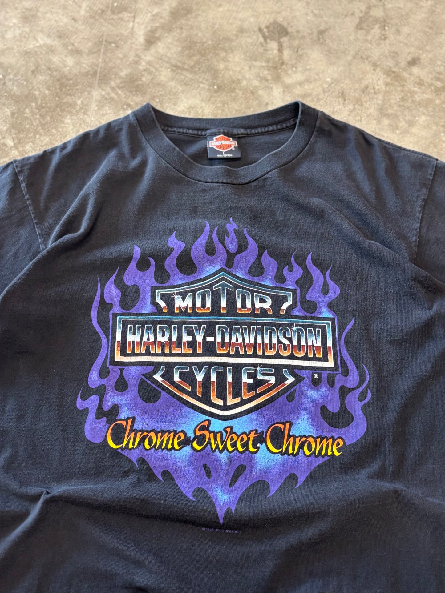 Vintage chrome sweet chrome shirt size large