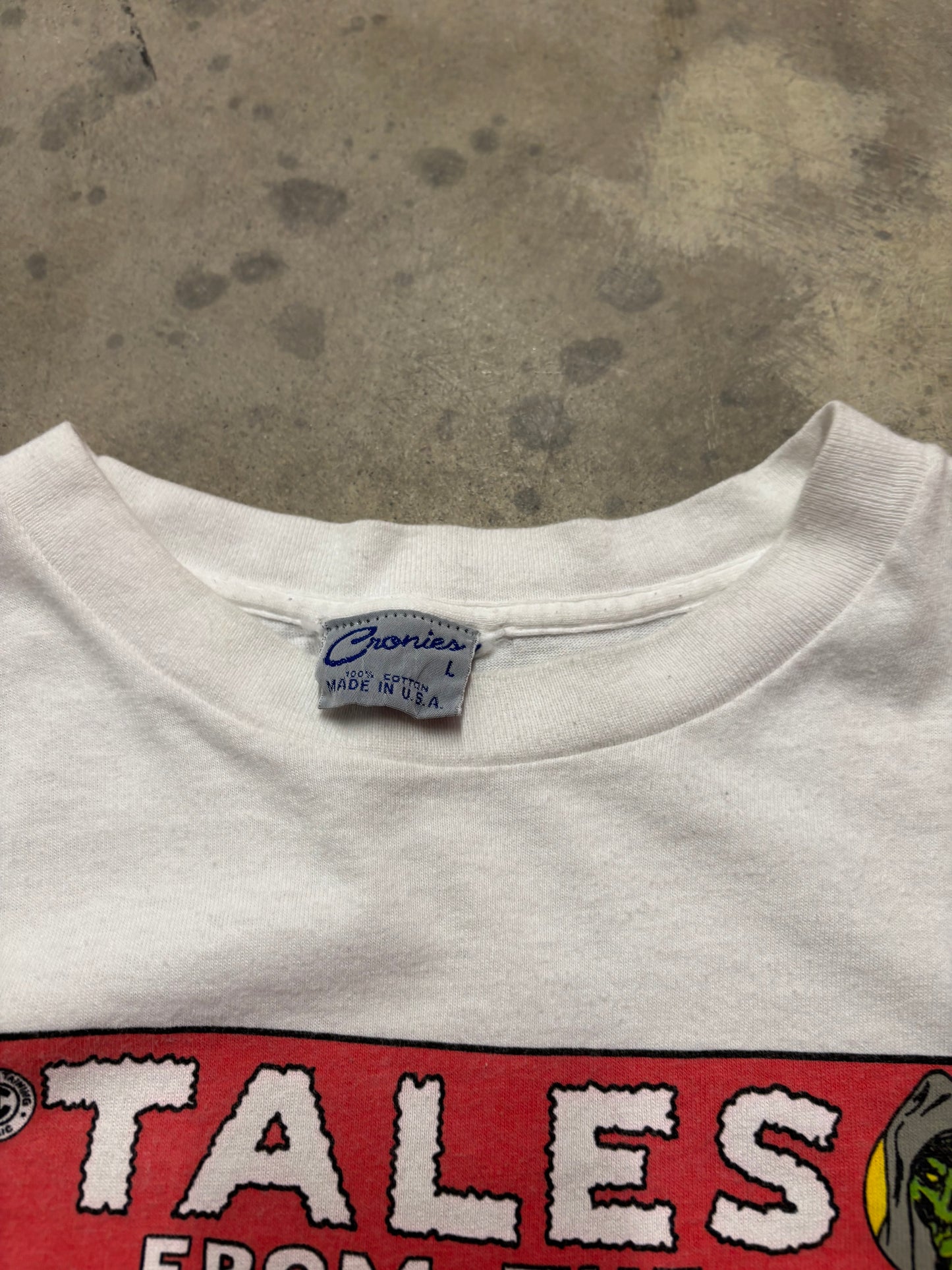 Vintage Tales From The Crypt comic images shirt size large