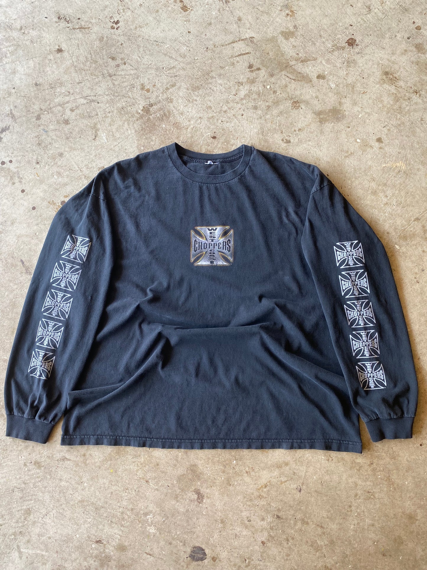 Vintage West Coast Choppers Biker Long sleeve shirt size 2XL
