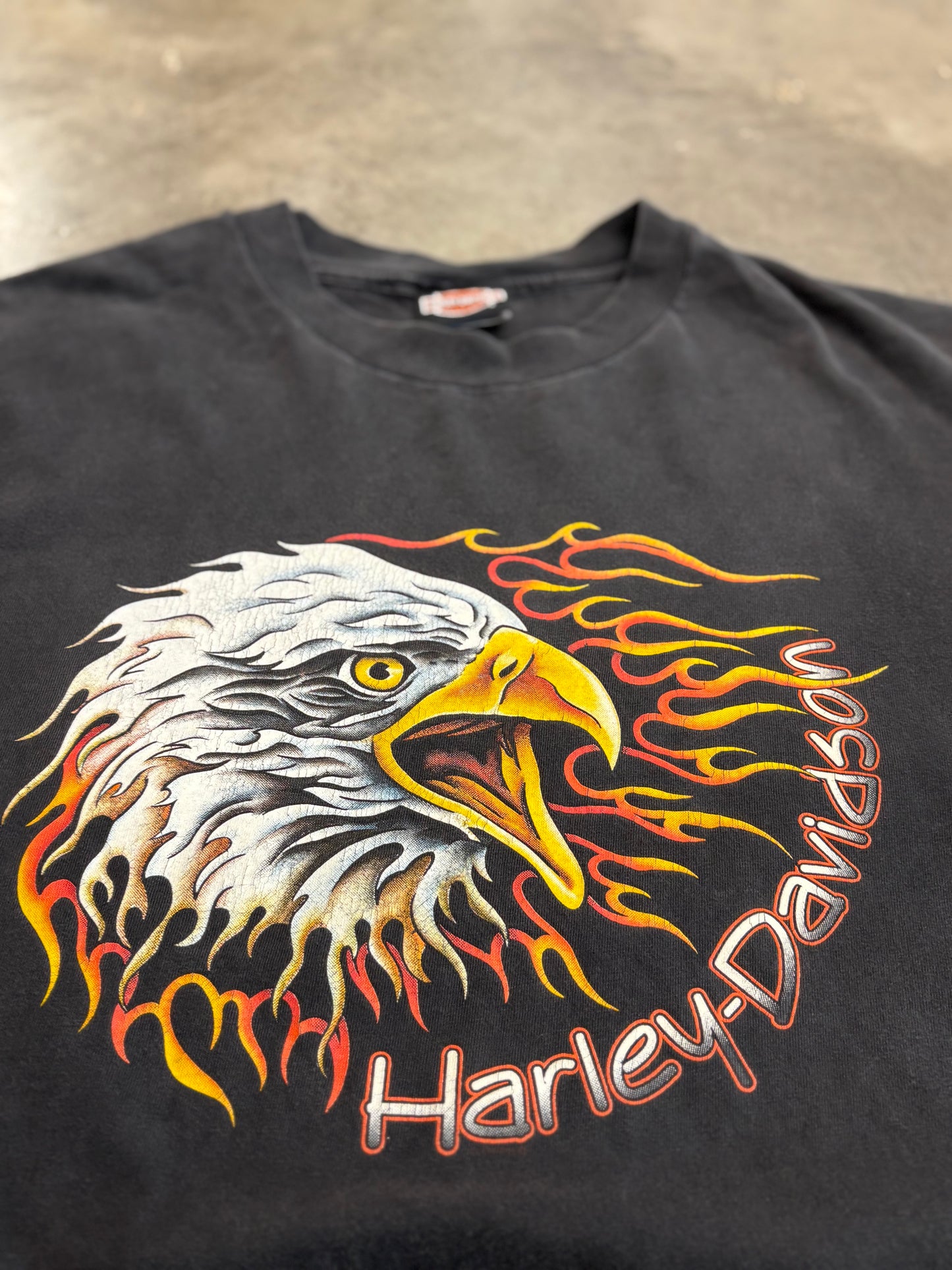 Vintage Harley Davidson Screaming Eagle shirt size XL