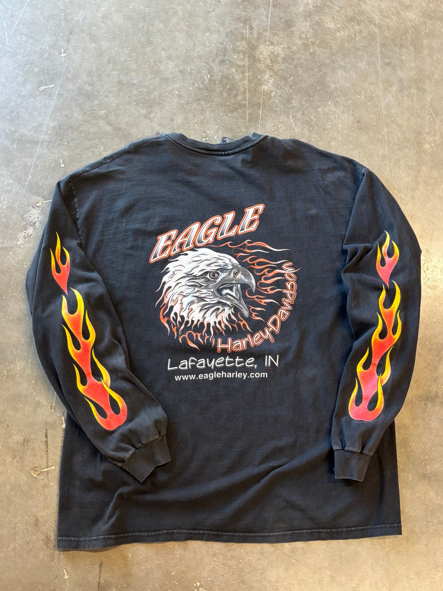 Vintage Harley Davidson Nav’s Clone long sleeve size xxl