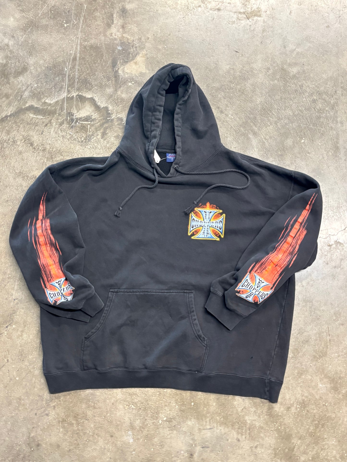 Vintage West Coast Choppers hoodie size extra large