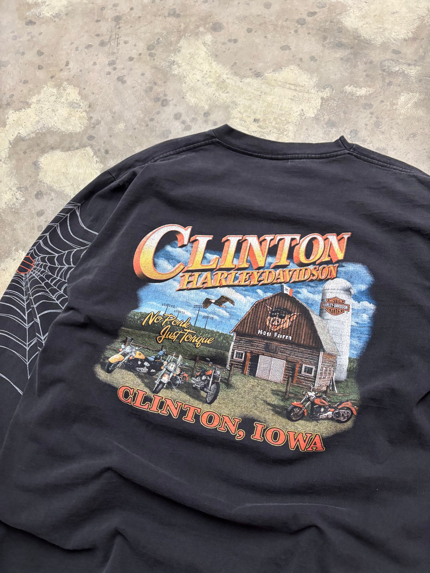 Vintage Harley Davidson Spidwerweb shirt size large