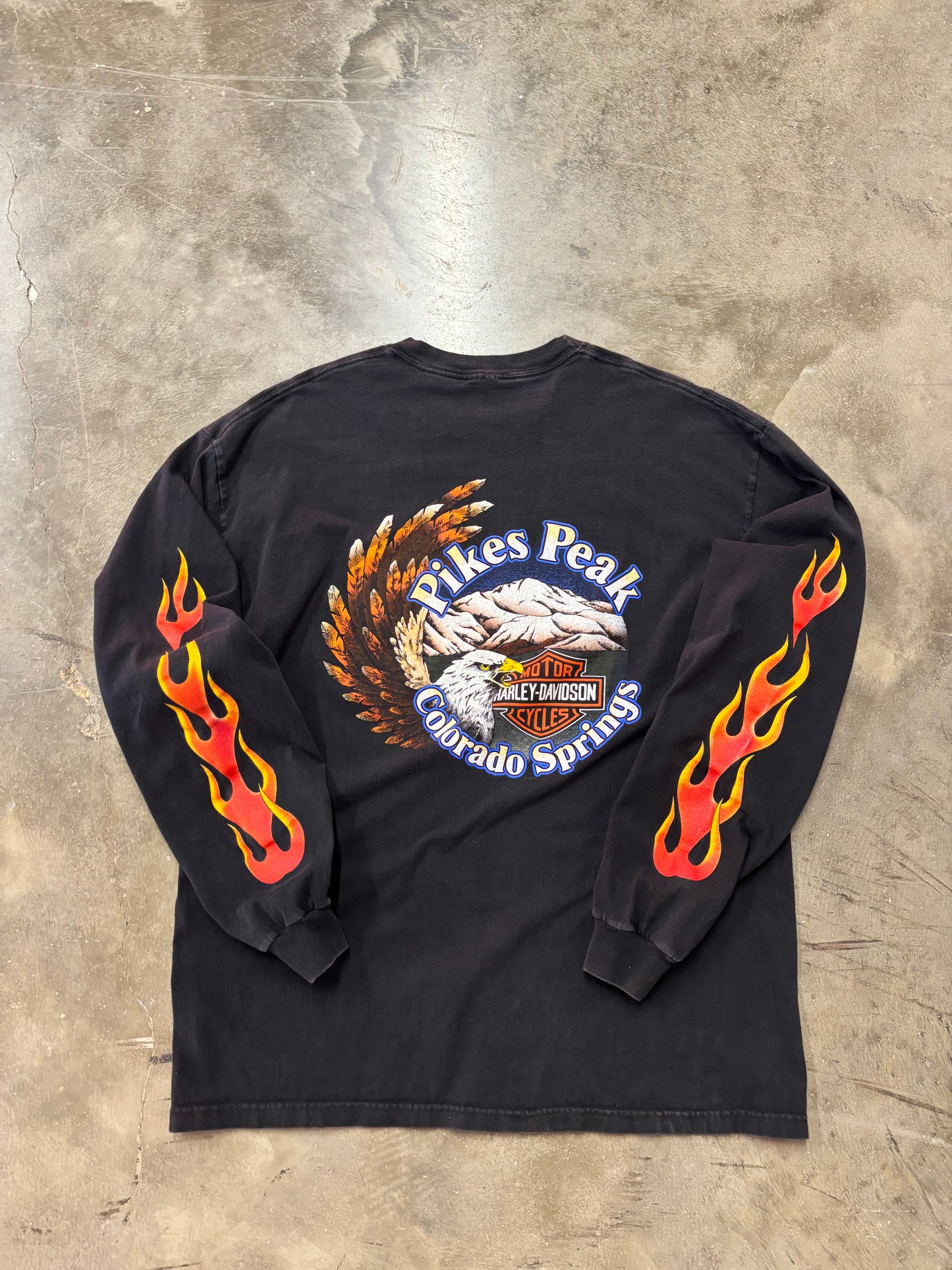 Vintage Harley Davidson Navsclone long sleeve size xl
