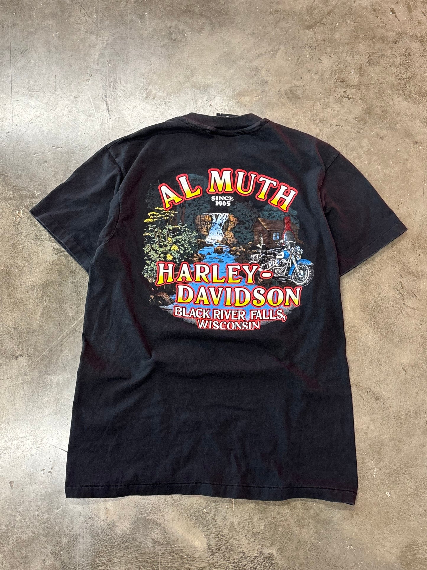 Vintage Harley Davidson screaming eagle shirt size large
