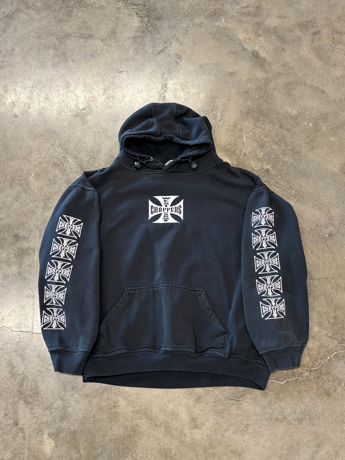 Vintage West Coast Choppers hoodie size xl