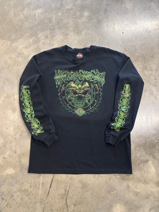 Harley Davidson Skull thermal shirt  size XL