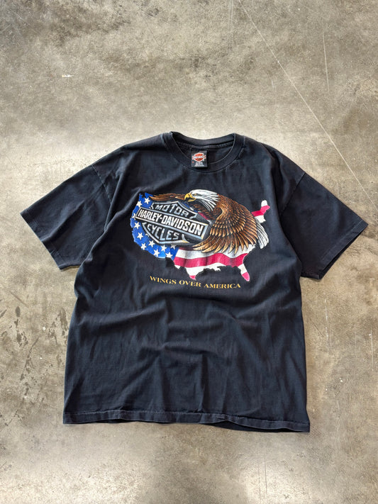 Vintage Harley Davidson American  Eagle shirt