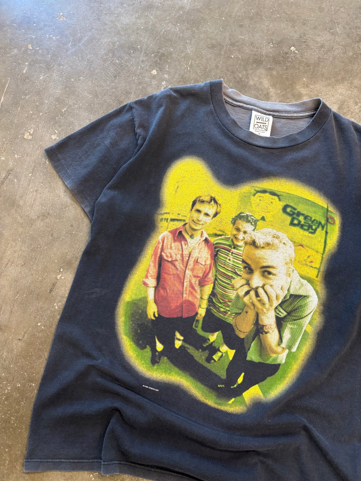 Vintage Green Day Insomniac shirt size medium