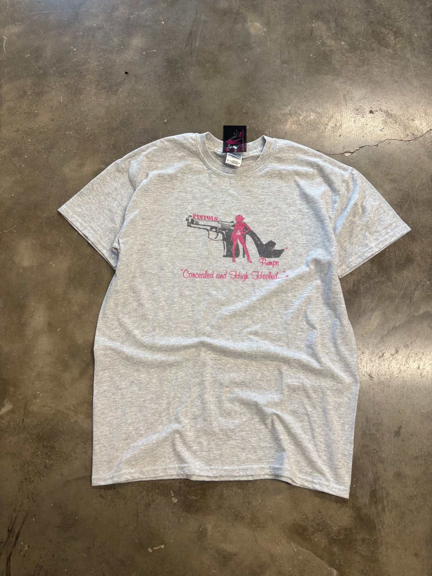 Y2K vintage stripper gun shirt size medium