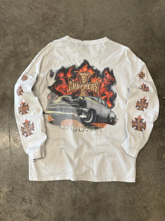 Vintage West Coast Choppers Lowrider long sleeve size xl