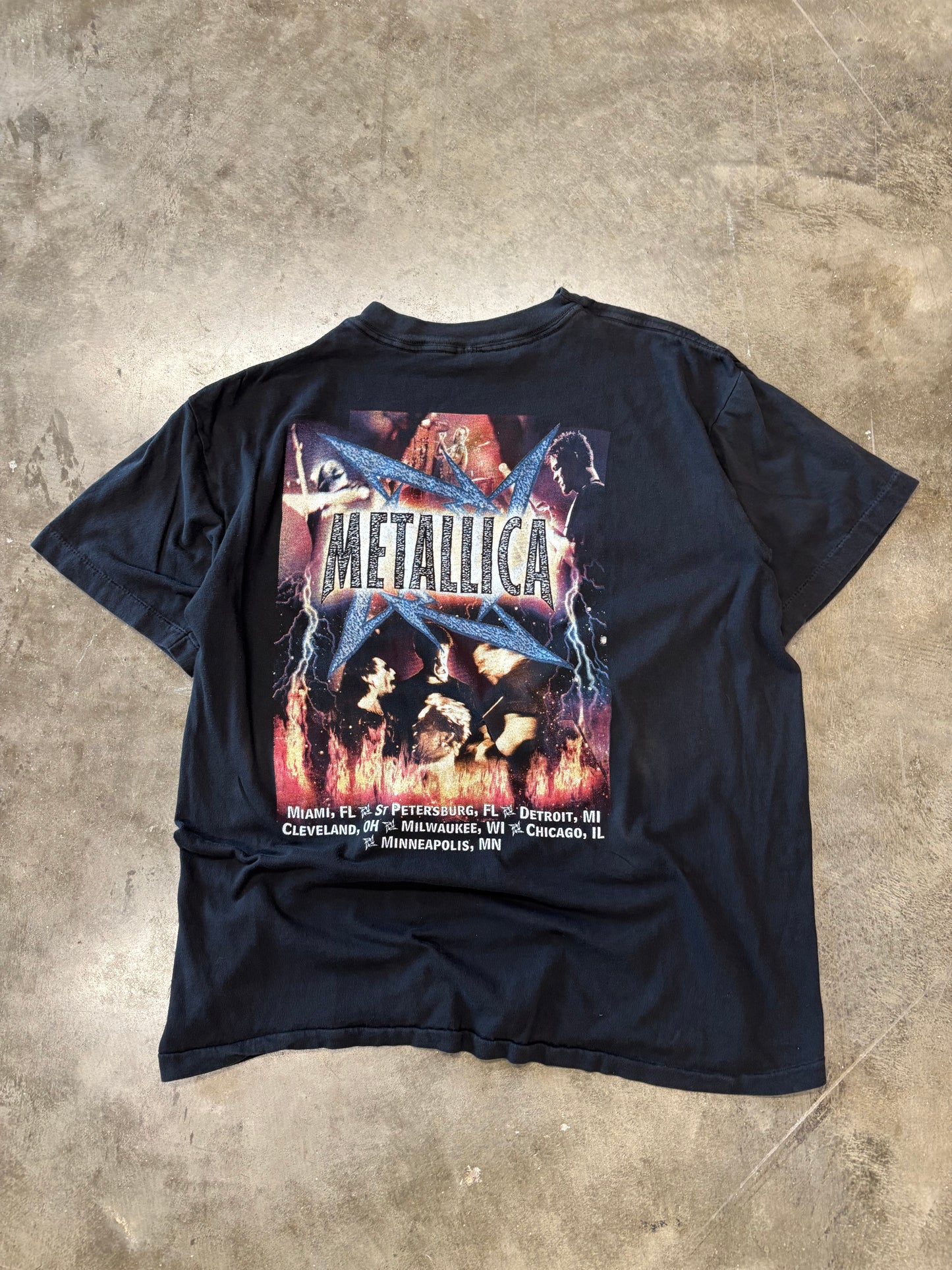 Vintage Metallica Load Parking Lot tour shirt size XL