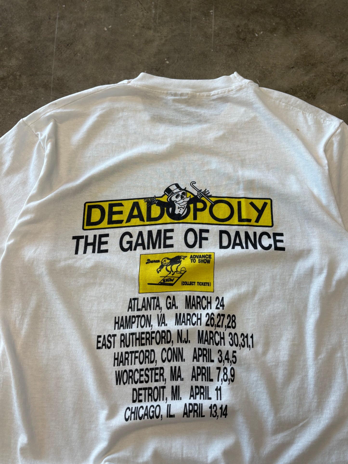 Vintage Grateful Dead Deadopoly shirt size extra large