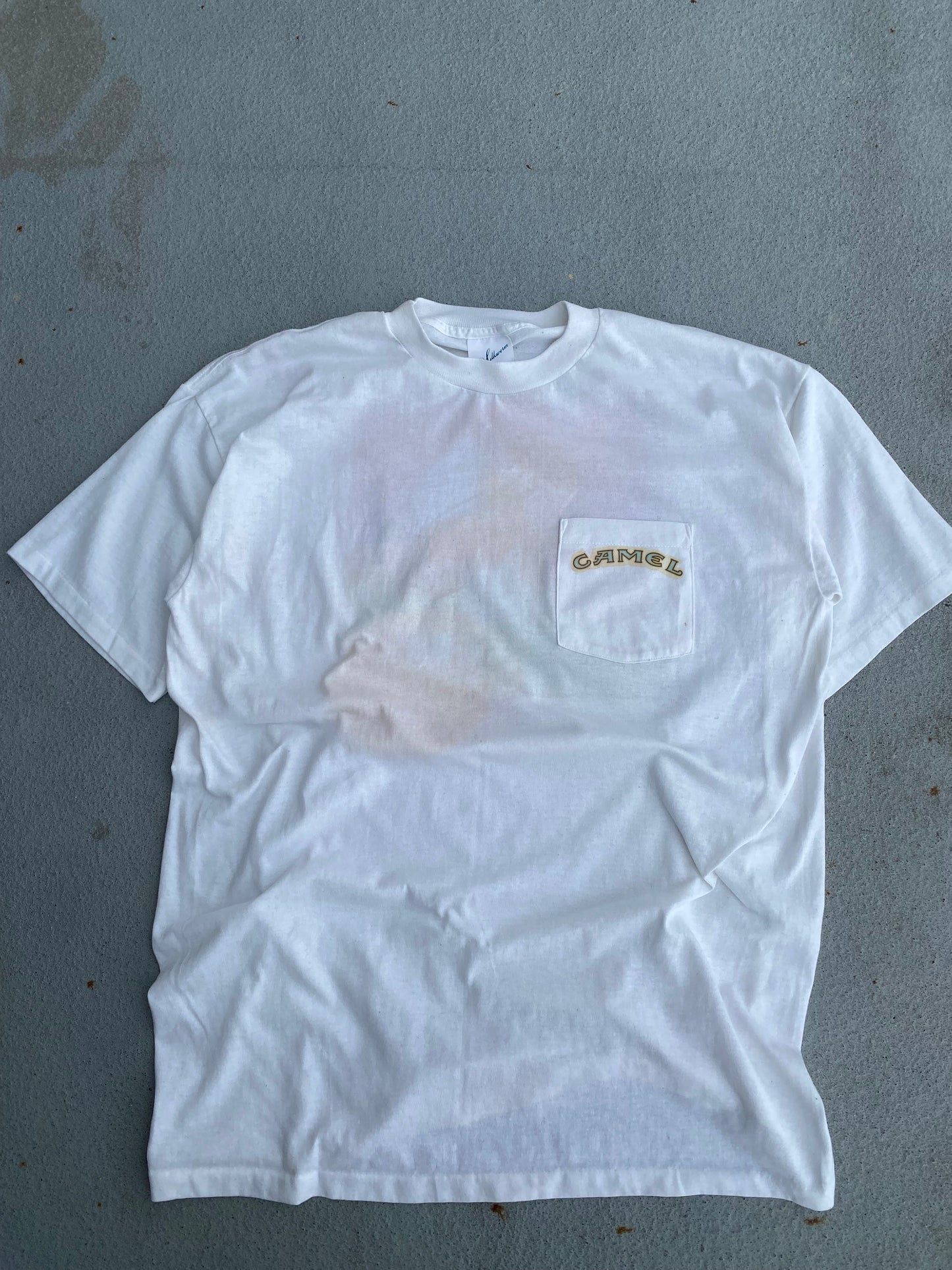 Vintage Camel Pool Pocket Tee Size XL