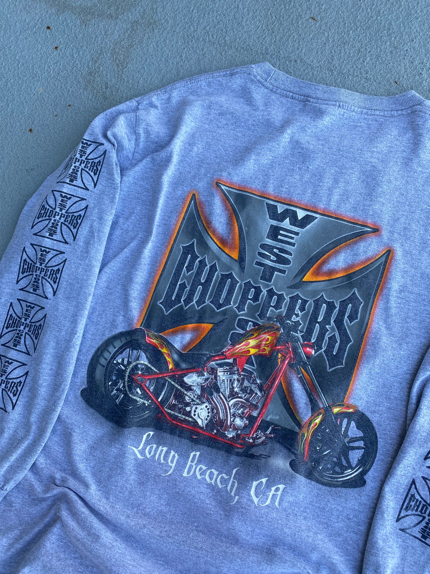 Vintage West Coast Choppers Jesse James shirt Size Large