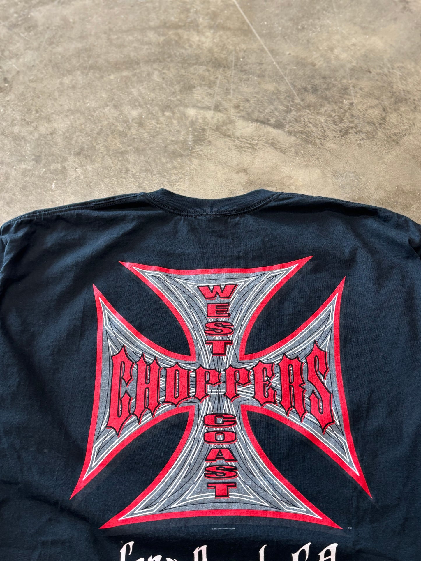 Vintage West Coast choppers shirt size xxl