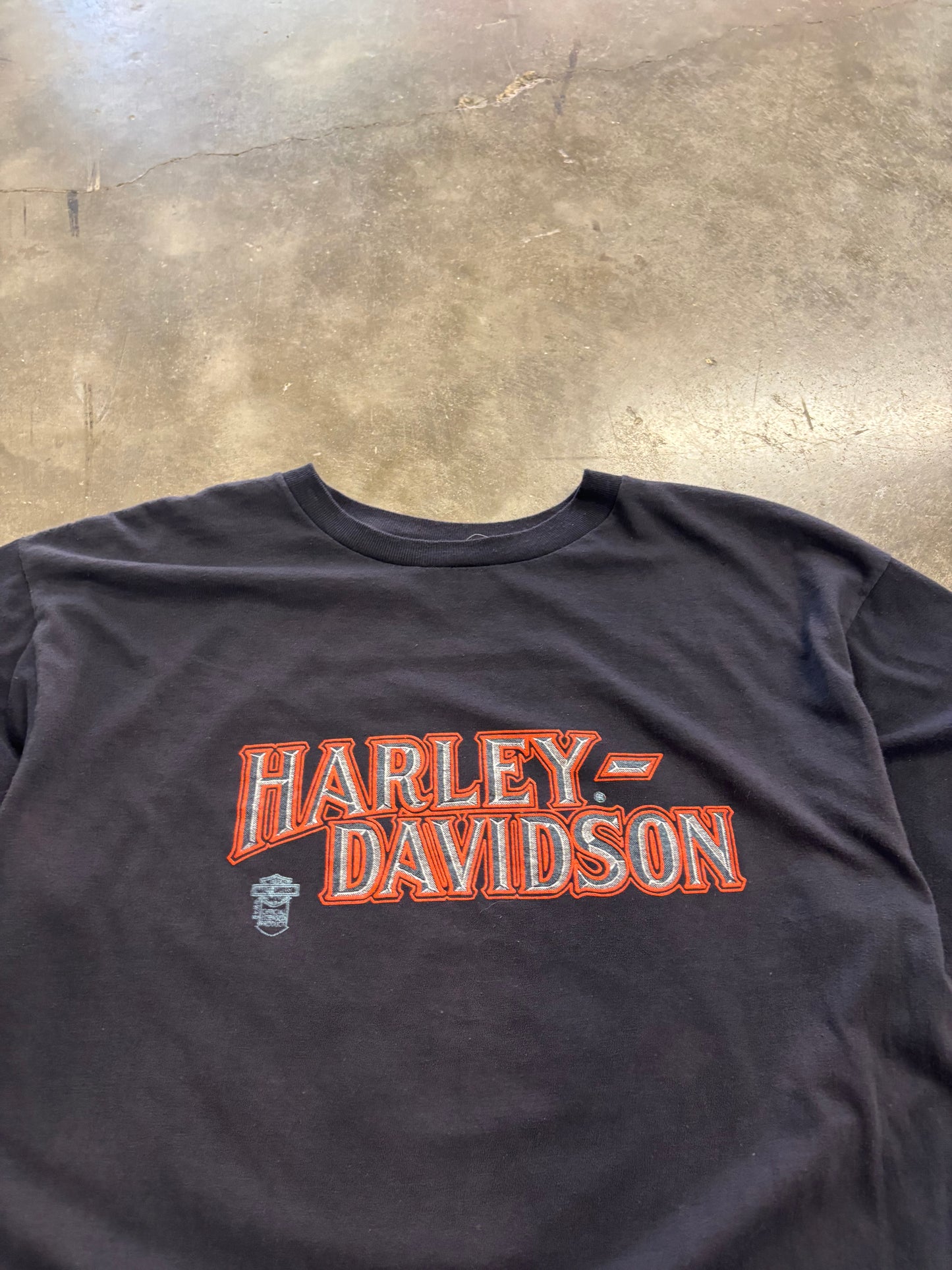 Vintage 80’s Harley Davidson Spellout shirt size xl