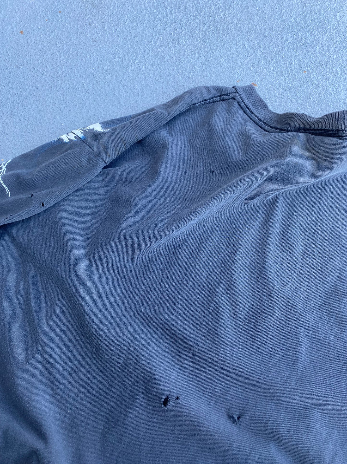 Vintage Super Trashed Harley Lightning Eagle AOP shirt size extra large