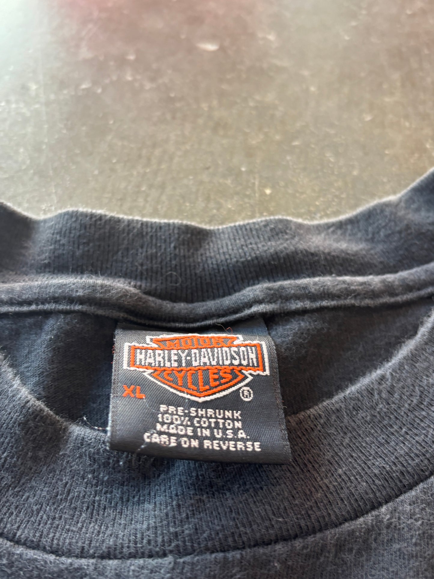 Vintage Harley Davidson one hot piece of steel shirt size xl