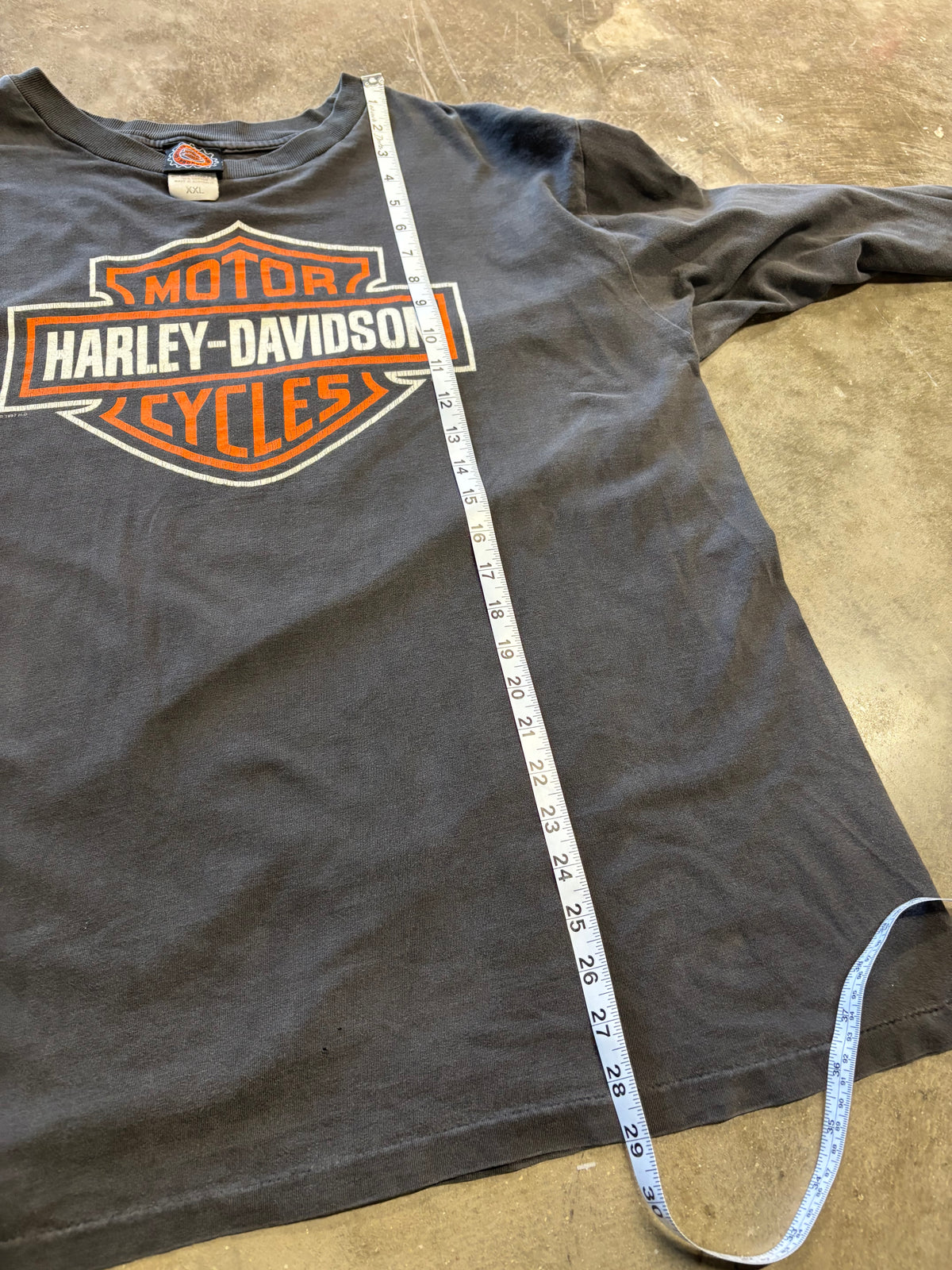 Vintage Harley Davidson Rare Australia Fader size XXL fits XL
