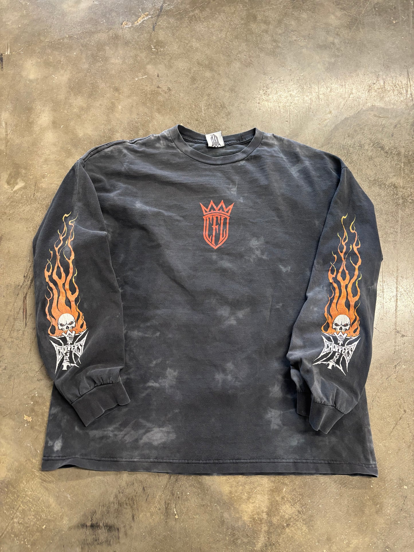 Vintage Fragment Faded West Coast choppers shirt size xl