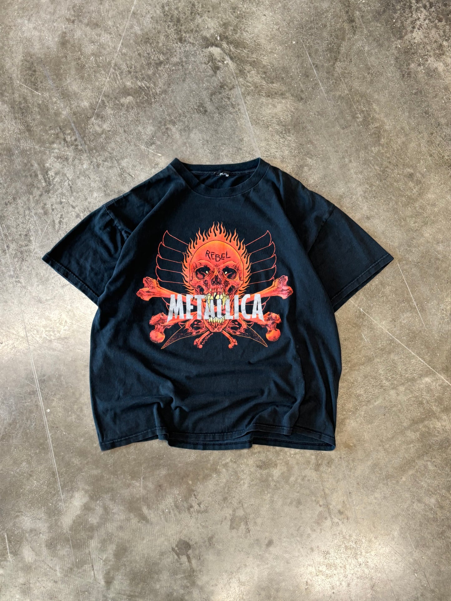 Vintage Metallica Pushead shirt size extra large