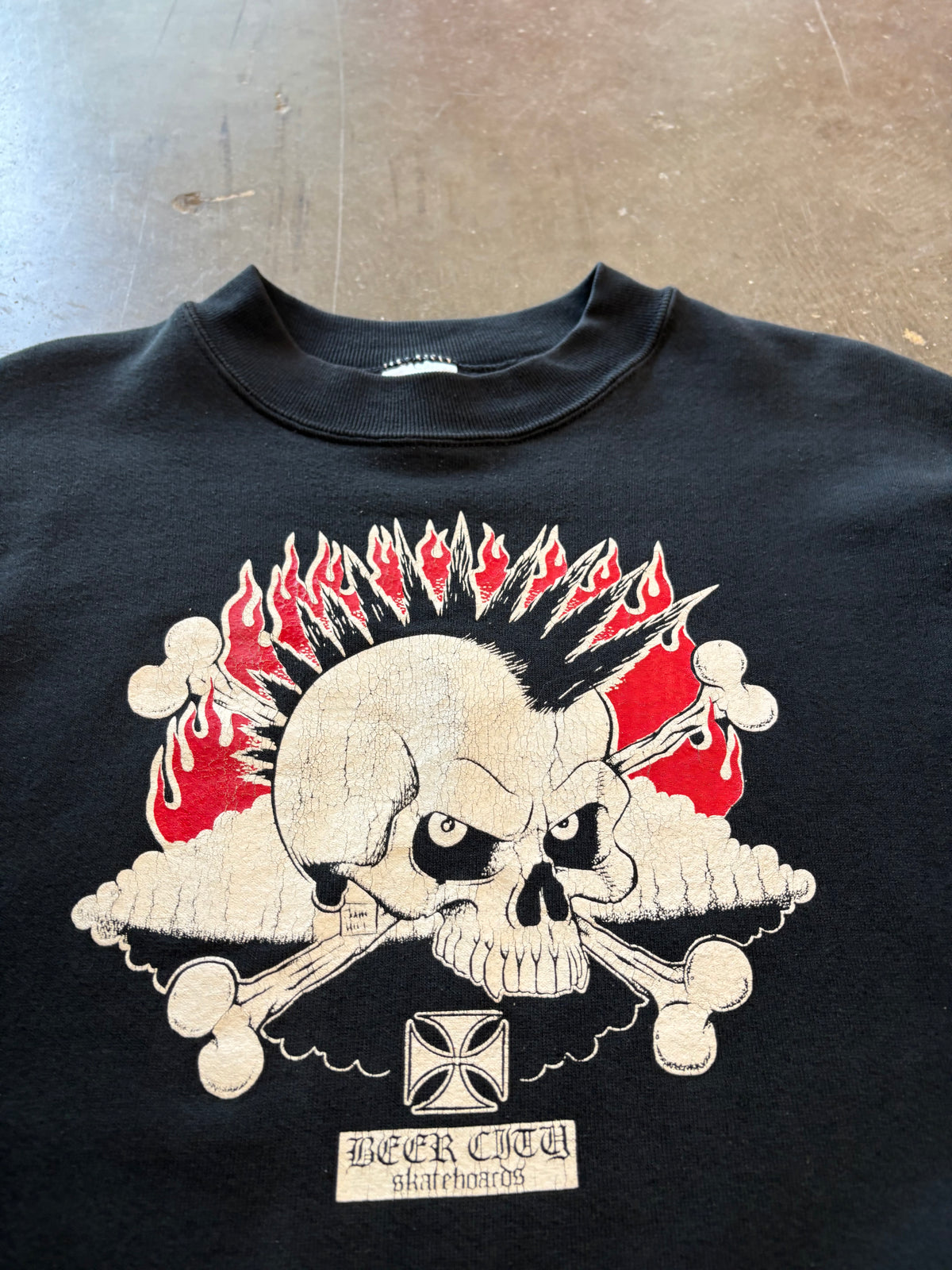Vintage choppers skateboards sweatshirt size extra large