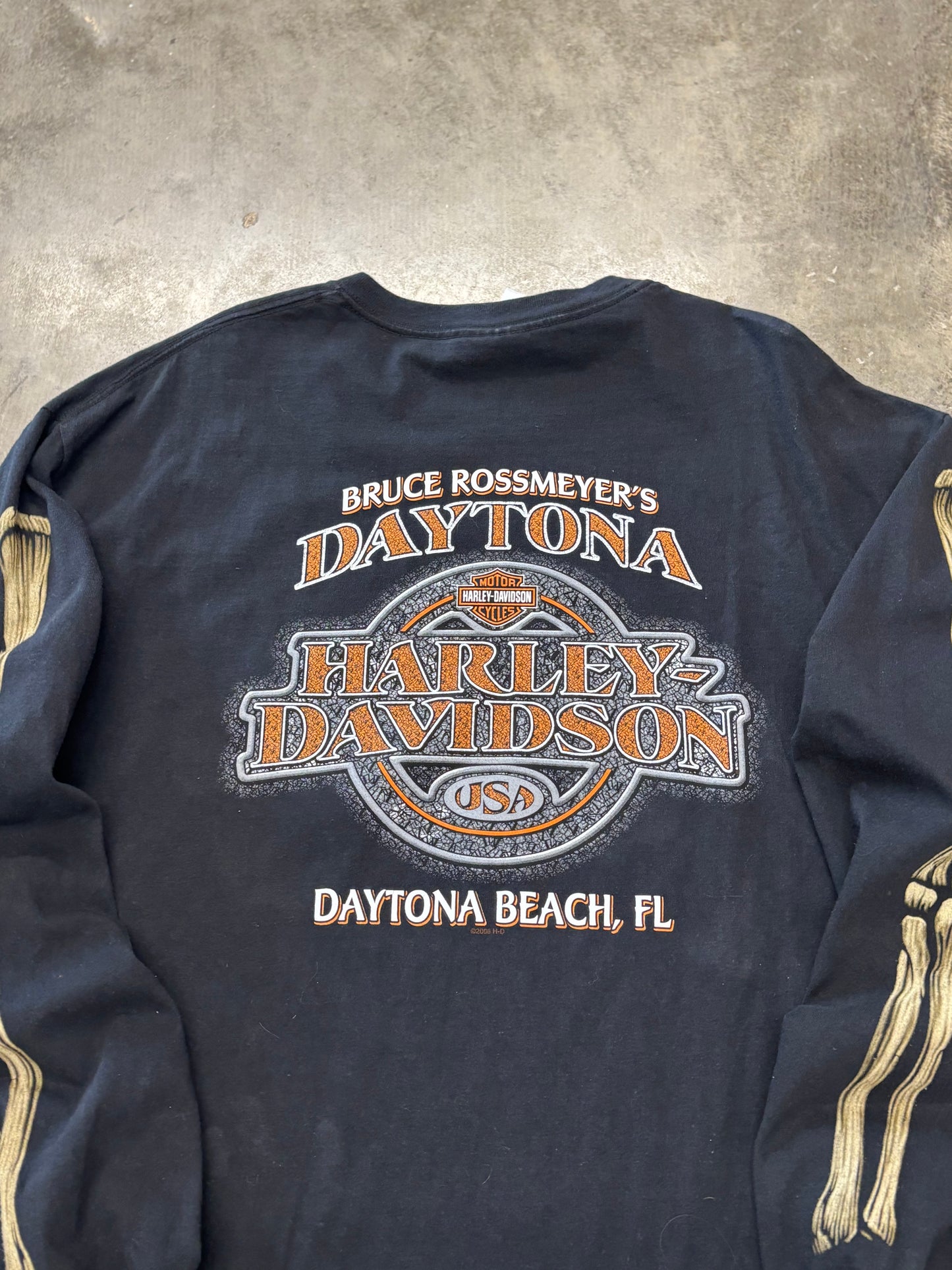 Harley Davidson Bone long sleeve size xl
