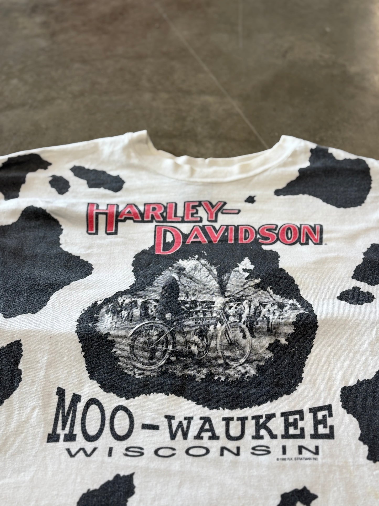 Vintage Harley Davidson Moowaukee shirt size xl