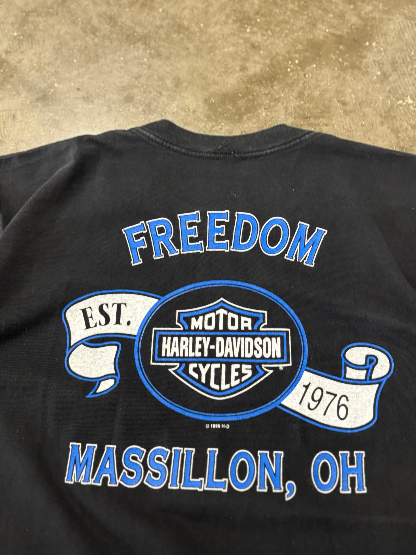 Vintage Harley Davidson No Boundaries shirt size xl