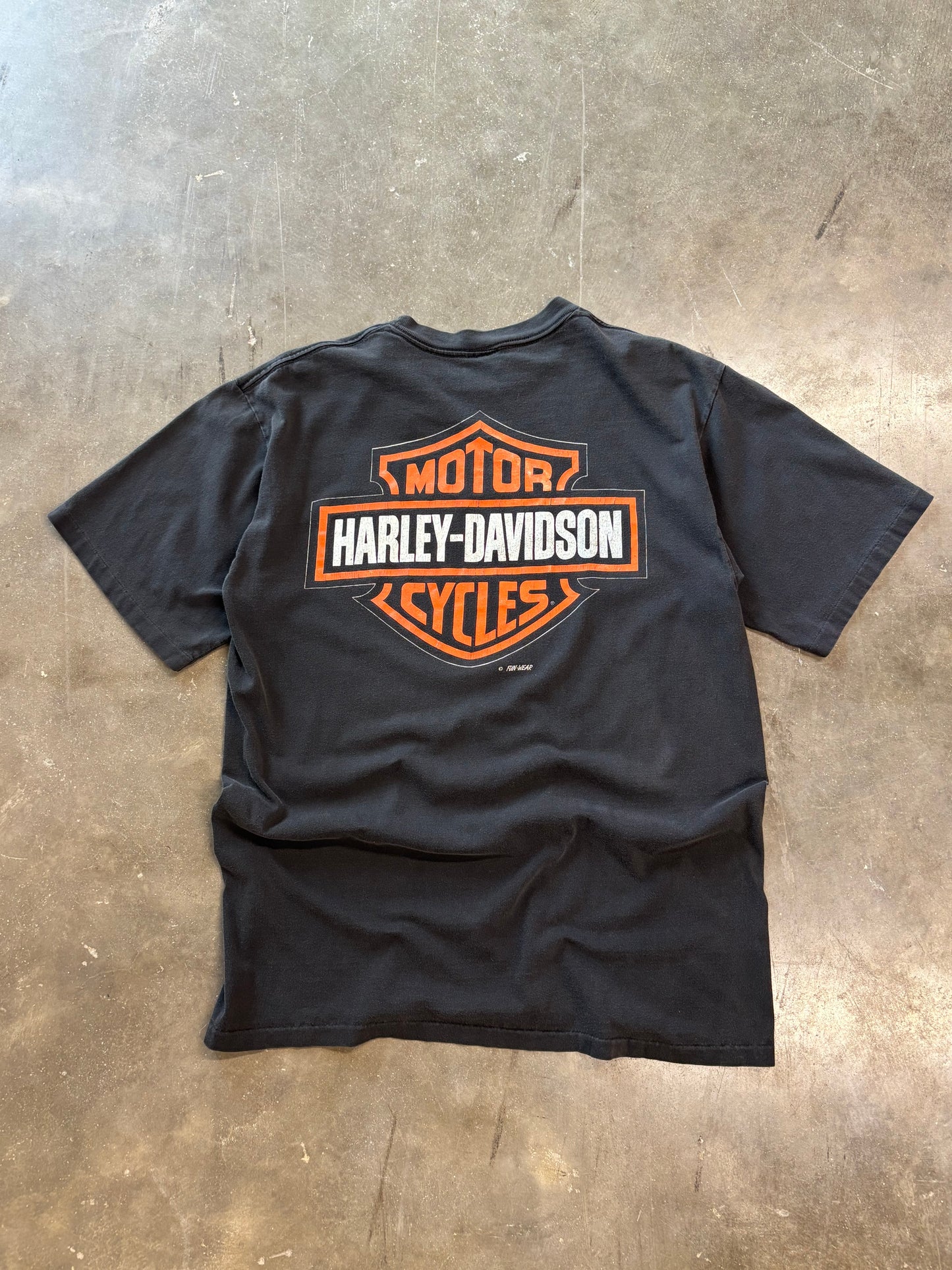 Vintage Harley Davidson midnight rider shirt size large