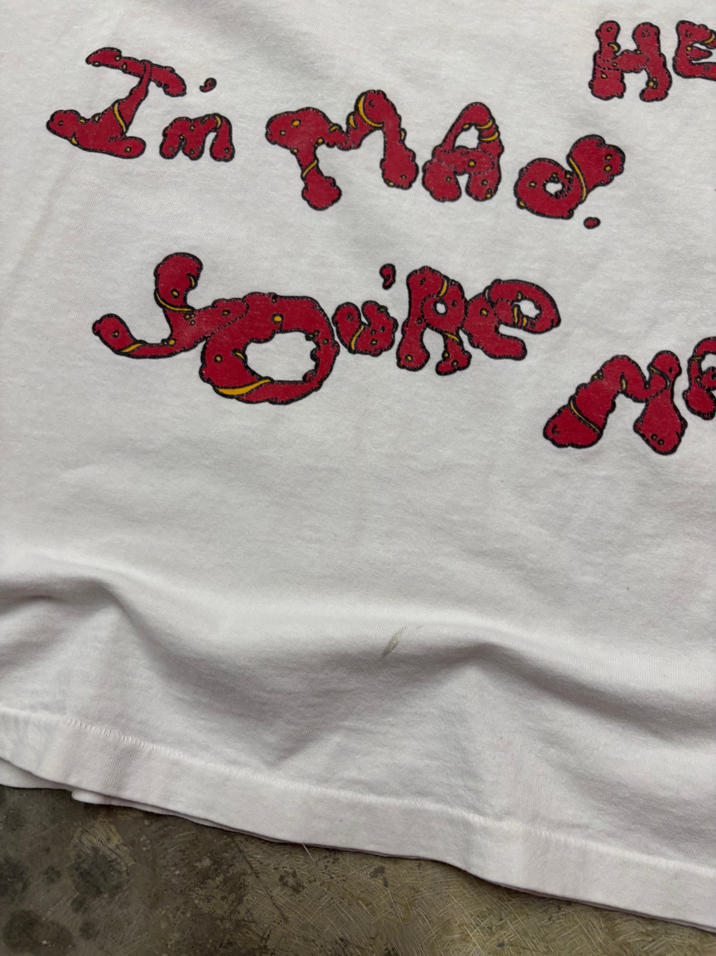 Vintage Alice In wonderland Cheshire Cat shirt size large