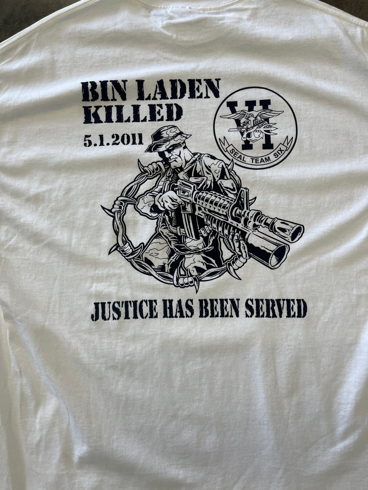 Osama bin Laden shirt size xxl