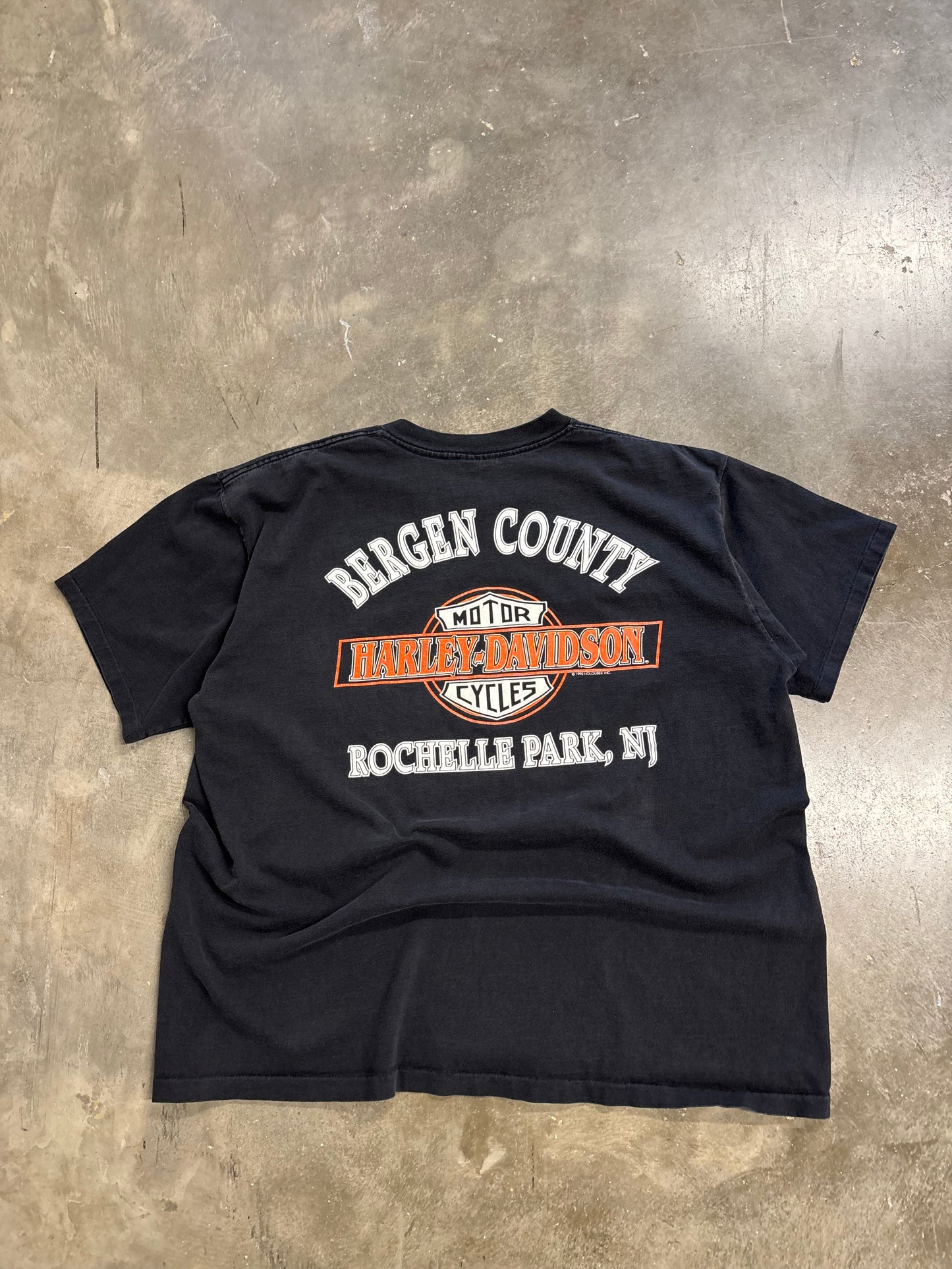 Vintage Harley Davidson batwing shirt size xl