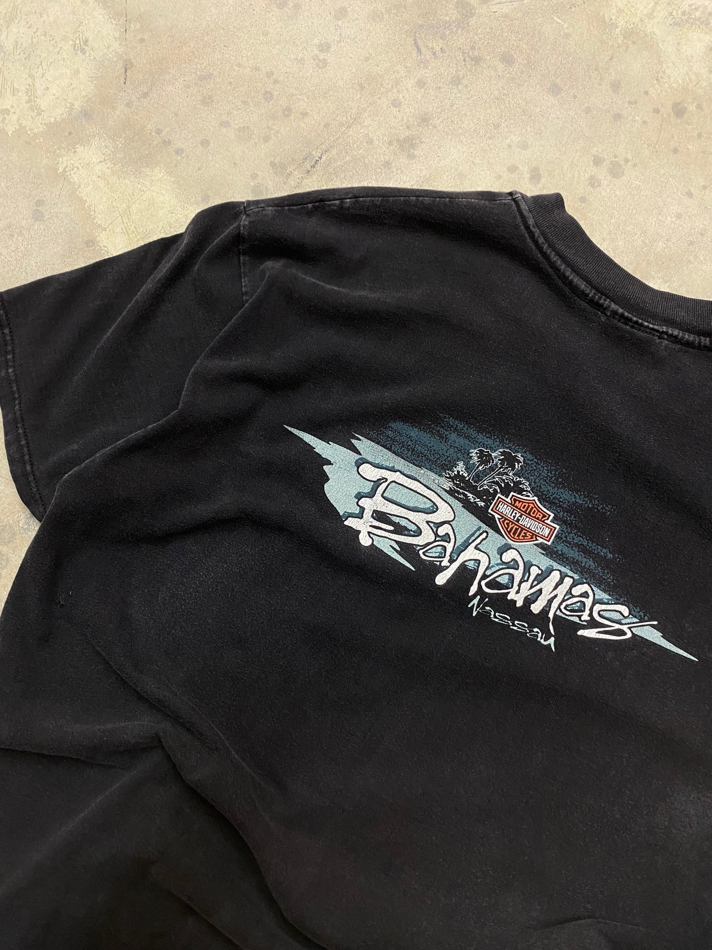 Vintage Harley Davidson Blue shield shirt size extra large