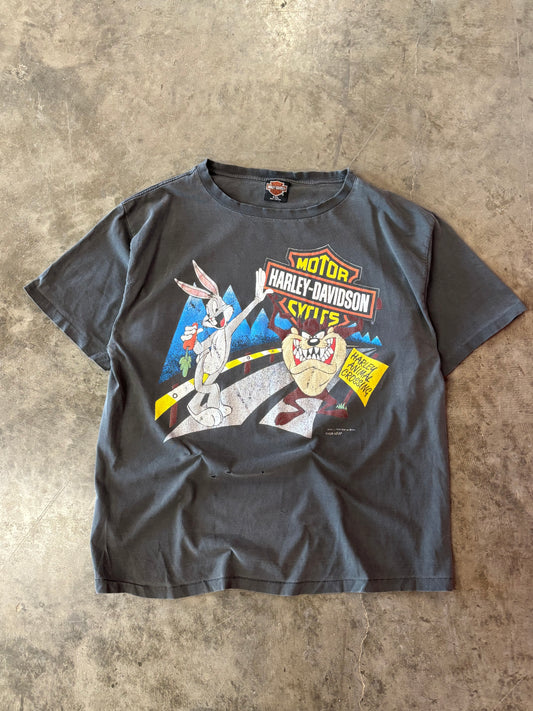 Vintage Harley Davidson looney tunes shirt size xxl