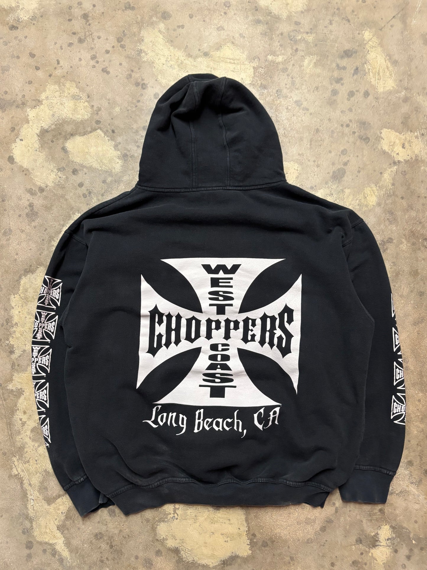 Vintage West Coast Choppers Hoodie size XXL